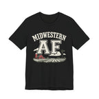 Midwestern AF T-Shirt – Farm Scene | Midwest Pride Graphic Tee - Anything AF