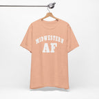 Midwestern AF T-Shirt | Vintage Midwest Pride Graphic for Country & Small-Town Life - Anything AF
