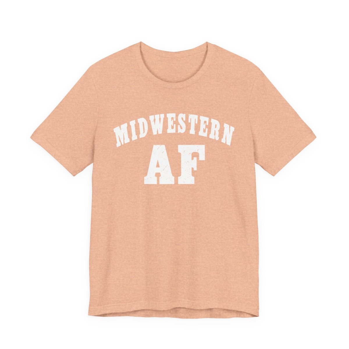 Midwestern AF T-Shirt | Vintage Midwest Pride Graphic for Country & Small-Town Life - Anything AF