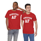 Midwestern AF T-Shirt | Vintage Midwest Pride Graphic for Country & Small-Town Life - Anything AF