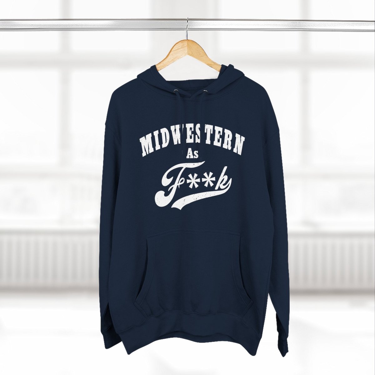 Midwestern As F**K Hoodie | Midwest Pride Fleece Sweatshirt - Anything AF