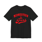 Midwestern As Fk Shirt | Humorous Midwest Lifestyle Graphic Design | As F**k PG-13 Version - Anything AF