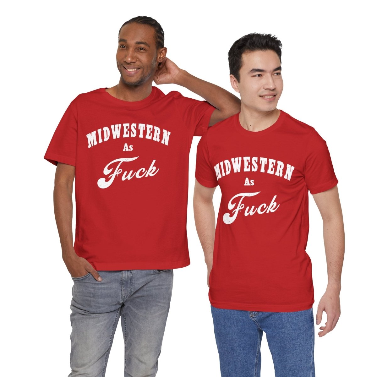 Midwestern As Fuck Graphic Tee | Bold Midwest Heritage & Rural Lifestyle Shirt | Midwestern AF NSFW Version - Anything AF