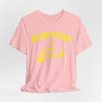 Midwestern As Fuck Shirt | Vintage Heartland Graphic for Proud Midwesterners | Yellow Print NSFW Version - Anything AF