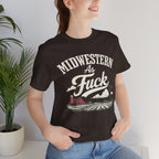 Midwestern As Fuck T-Shirt – Barn & Windmill | Midwest Pride Graphic Tee - Anything AF