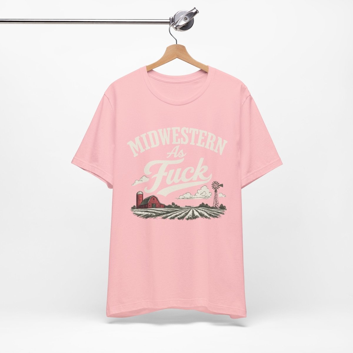 Midwestern As Fuck T-Shirt – Barn & Windmill | Midwest Pride Graphic Tee - Anything AF