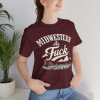 Midwestern As Fuck T-Shirt – Barn & Windmill | Midwest Pride Graphic Tee - Anything AF