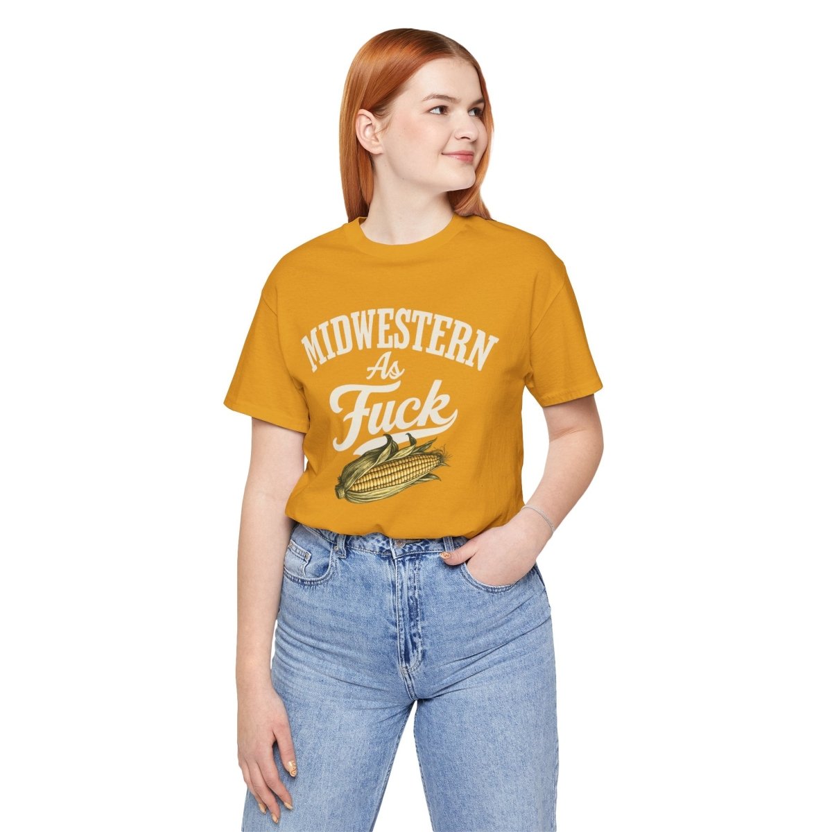 Midwestern As Fuck T-Shirt – Corn Graphic | Midwest Pride Graphic Tee - Anything AF