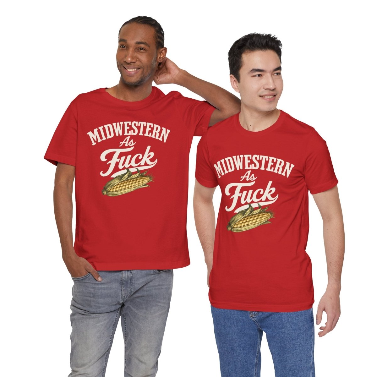 Midwestern As Fuck T-Shirt – Corn Graphic | Midwest Pride Graphic Tee - Anything AF