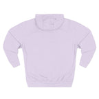 Plain back of the Lilac Wisconsin Midwestern As Fuck hoodie, no print on the reverse