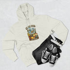 Oatmeal Heather Wisconsin Midwestern As Fuck hoodie styled flat with sneakers
