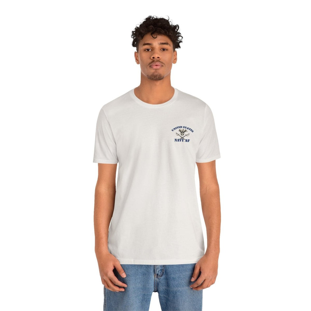 Navy AF T-Shirt – Pirate Cutlass 2 | U.S. Navy Pride Graphic Tee - Anything AF
