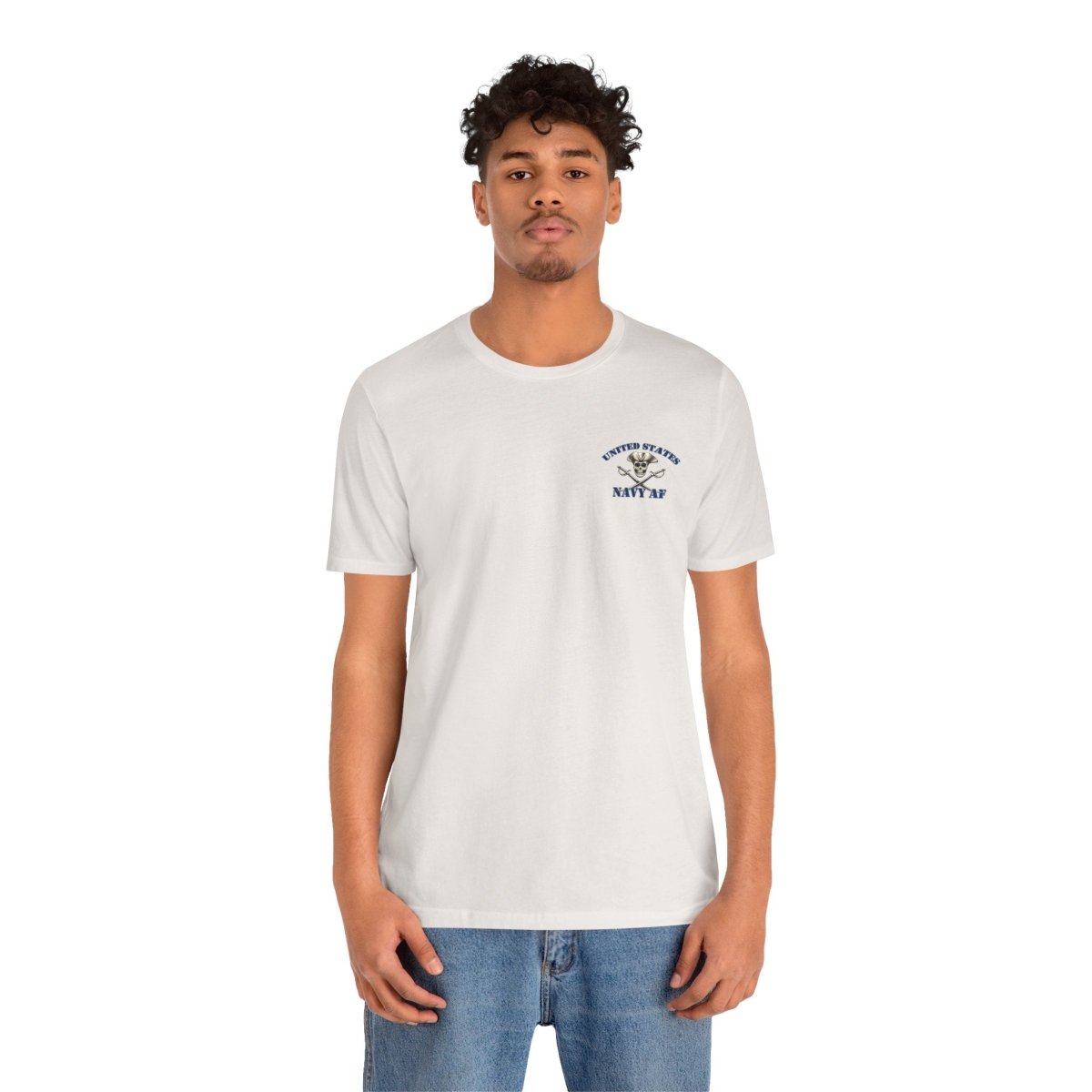 Navy AF T-Shirt – Pirate Cutlass 2 | U.S. Navy Pride Graphic Tee - Anything AF