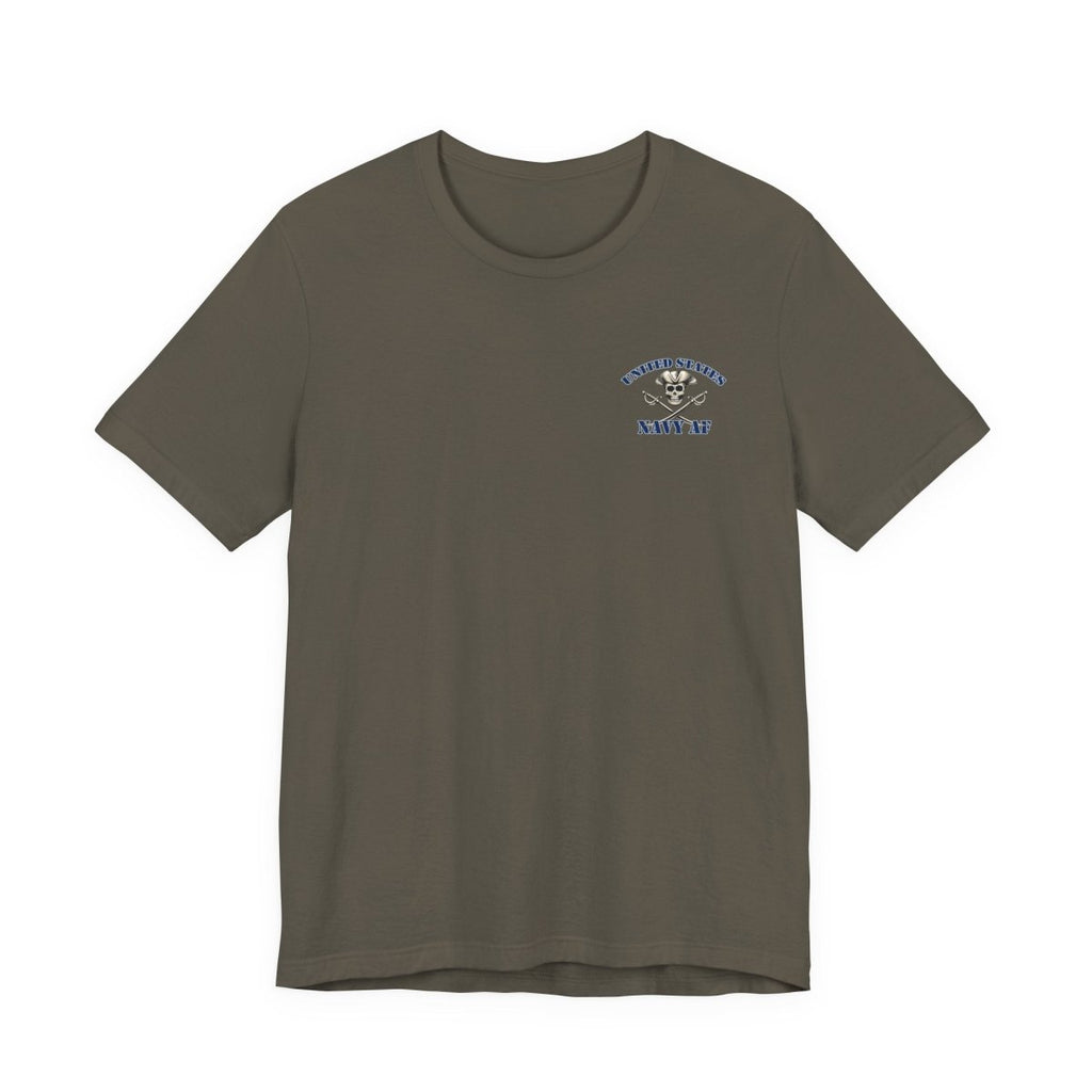 Navy AF T-Shirt – Pirate Cutlass 2 | U.S. Navy Pride Graphic Tee - Anything AF