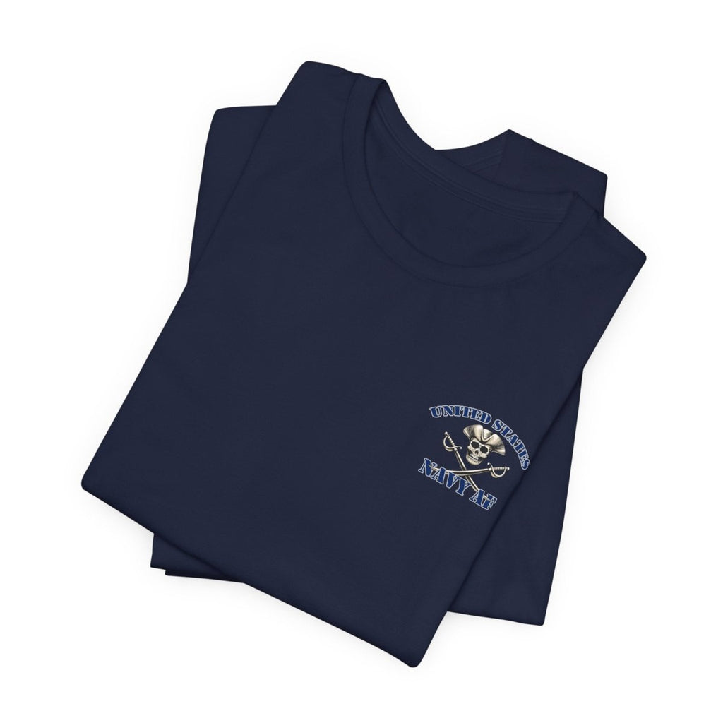 Navy AF T-Shirt – Pirate Cutlass 2 | U.S. Navy Pride Graphic Tee - Anything AF