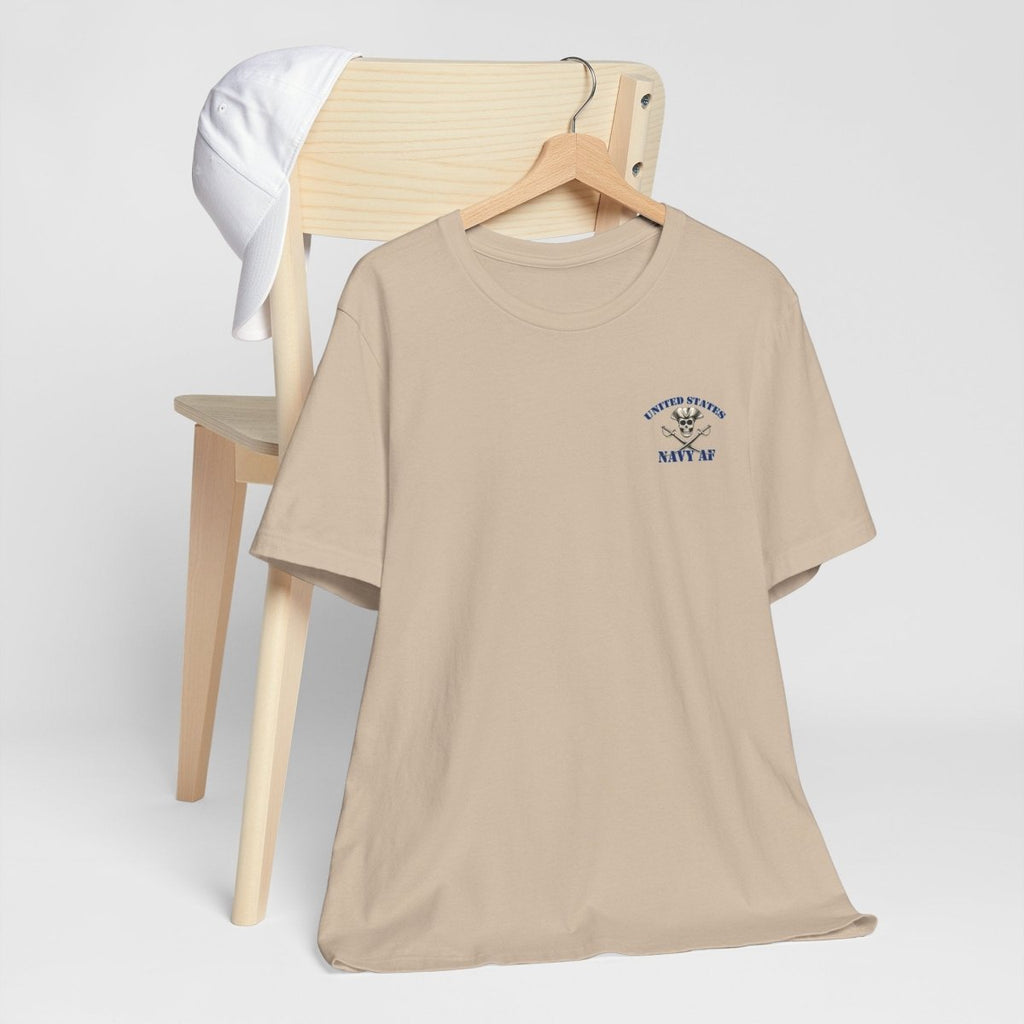 Navy AF T-Shirt – Pirate Cutlass 2 | U.S. Navy Pride Graphic Tee - Anything AF
