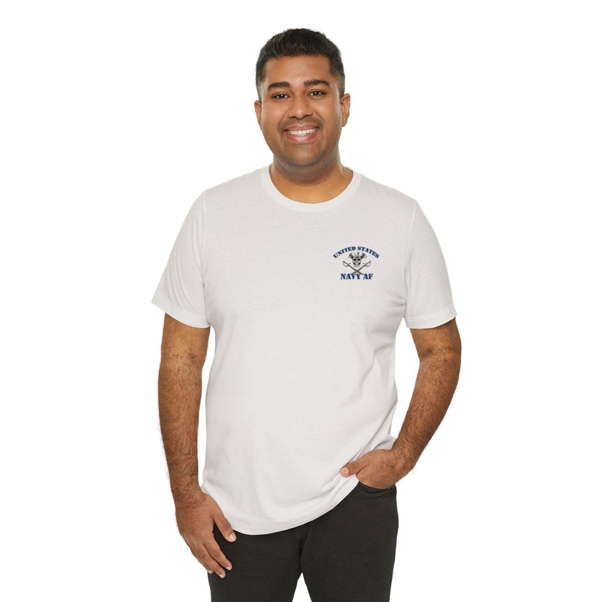 Navy AF T-Shirt – Pirate Cutlass 2 | U.S. Navy Pride Graphic Tee - Anything AF