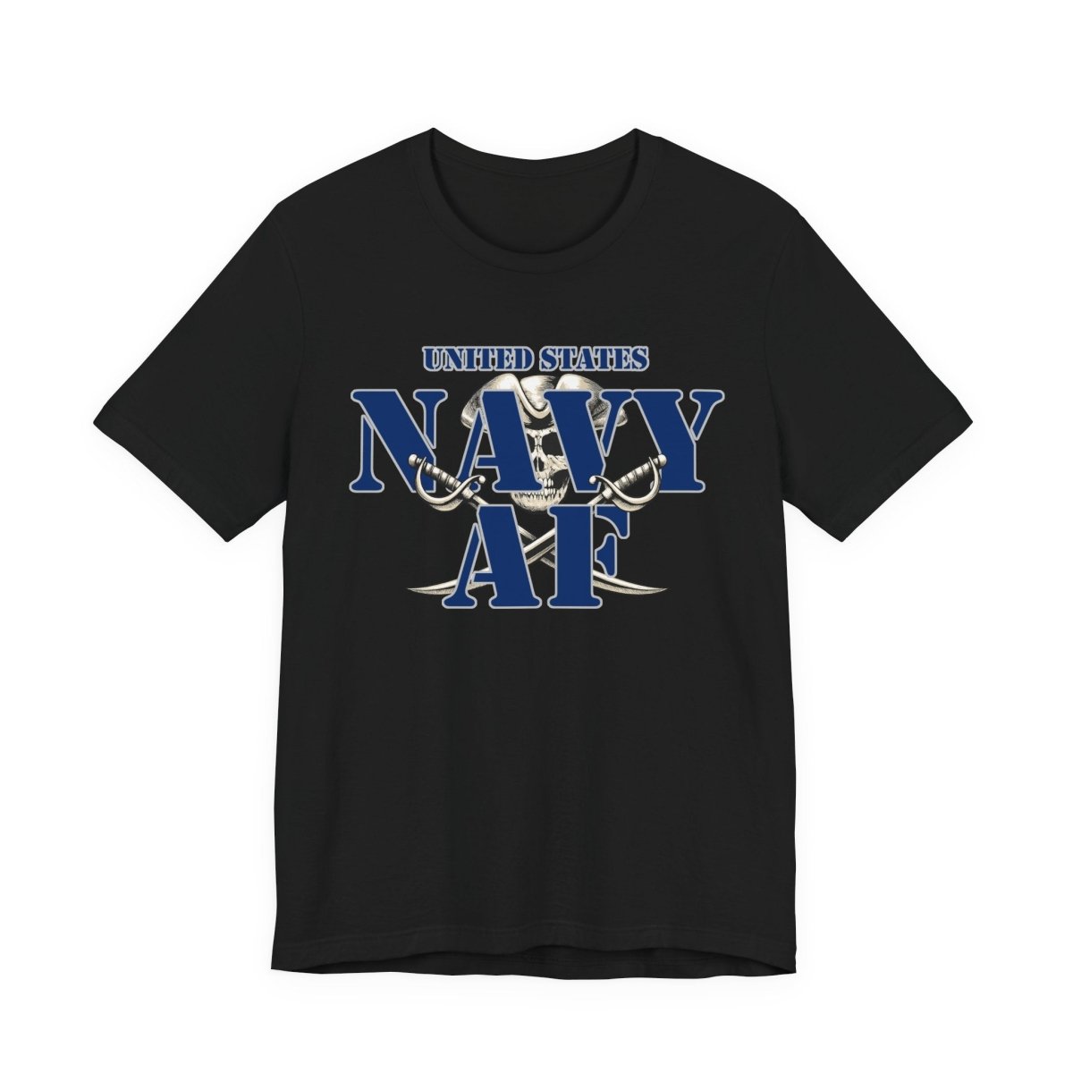 Navy AF T-Shirt – Pirate Cutlass | U.S. Navy Pride Graphic Tee - Anything AF