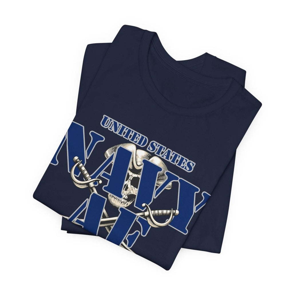 Navy AF T-Shirt – Pirate Cutlass | U.S. Navy Pride Graphic Tee - Anything AF