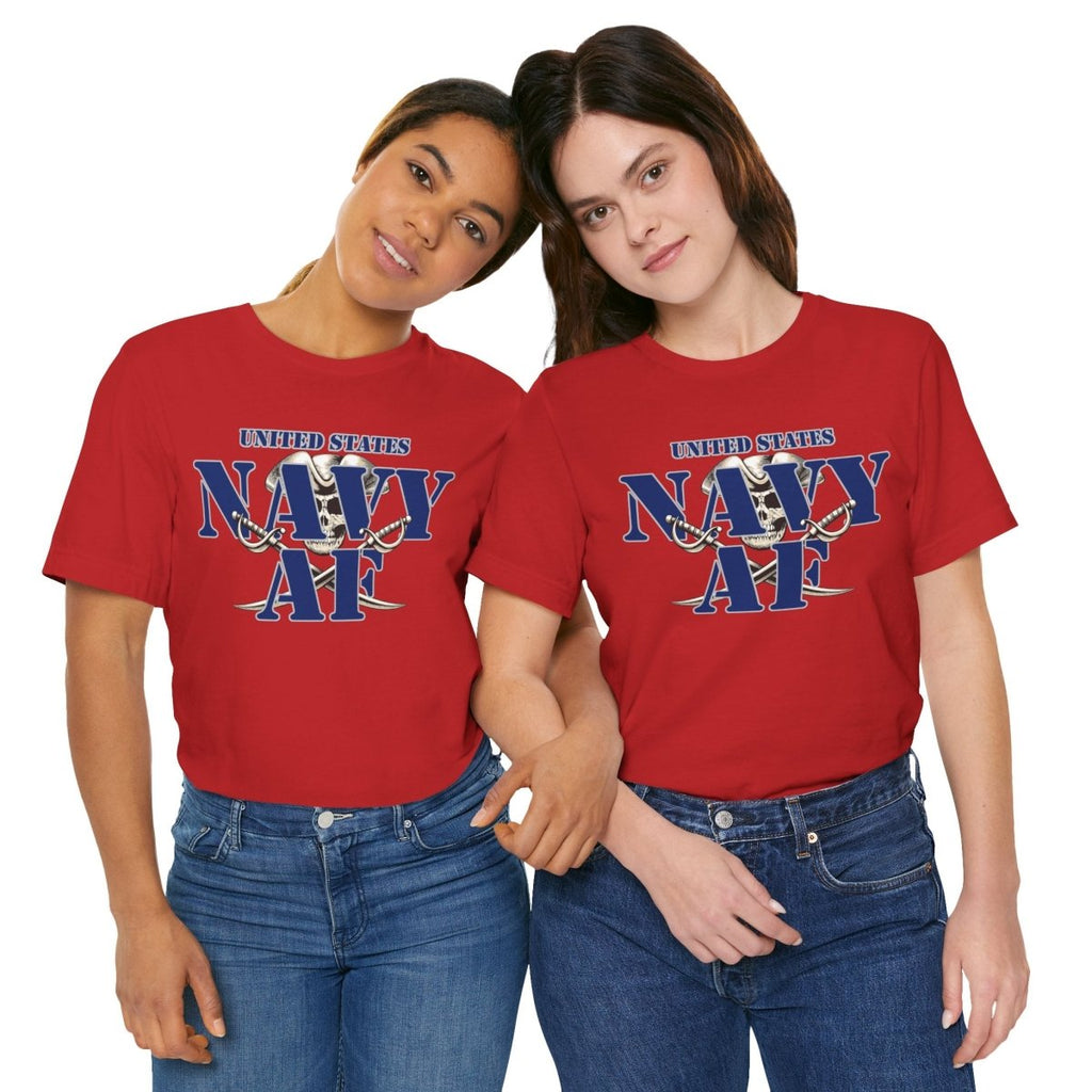 Navy AF T-Shirt – Pirate Cutlass | U.S. Navy Pride Graphic Tee - Anything AF