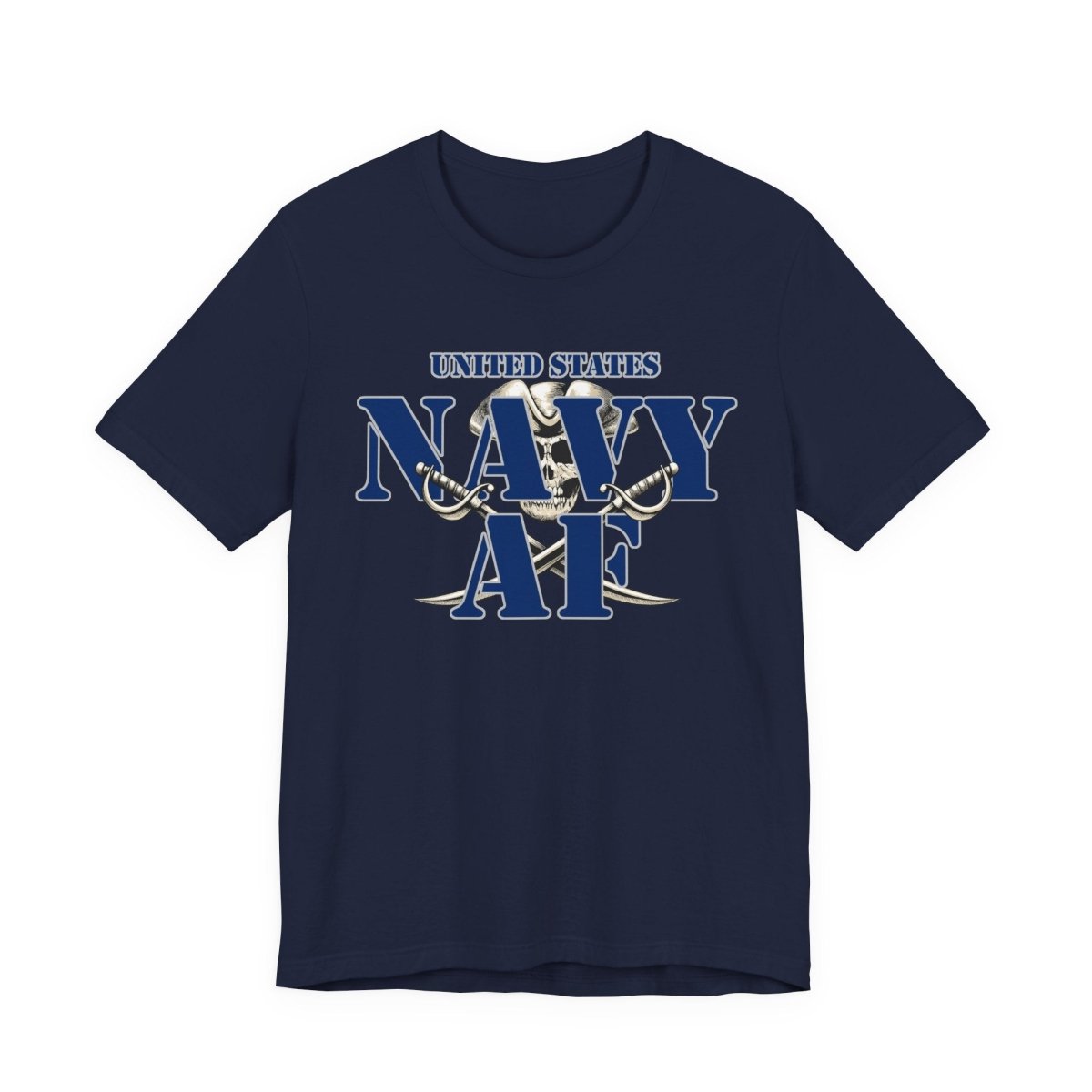 Navy AF T-Shirt – Pirate Cutlass | U.S. Navy Pride Graphic Tee - Anything AF