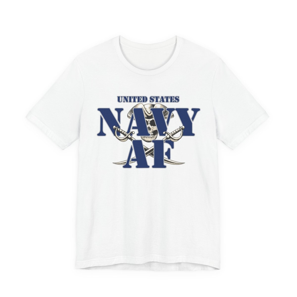 Navy AF T-Shirt – Pirate Cutlass | U.S. Navy Pride Graphic Tee - Anything AF