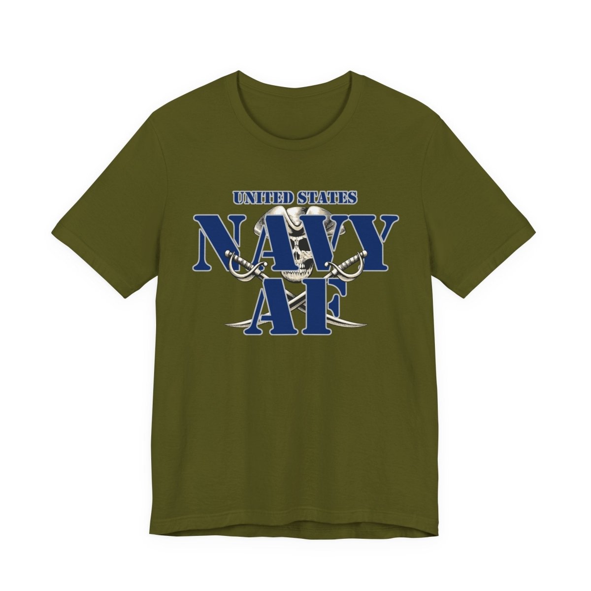Navy AF T-Shirt – Pirate Cutlass | U.S. Navy Pride Graphic Tee - Anything AF