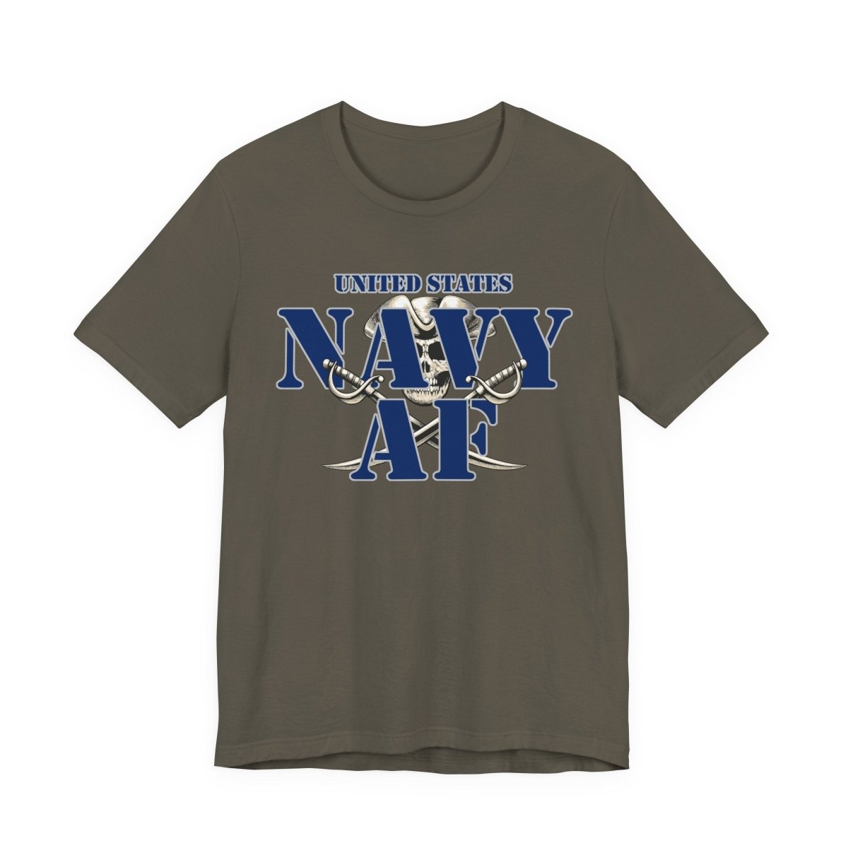 Navy AF T-Shirt – Pirate Cutlass | U.S. Navy Pride Graphic Tee - Anything AF