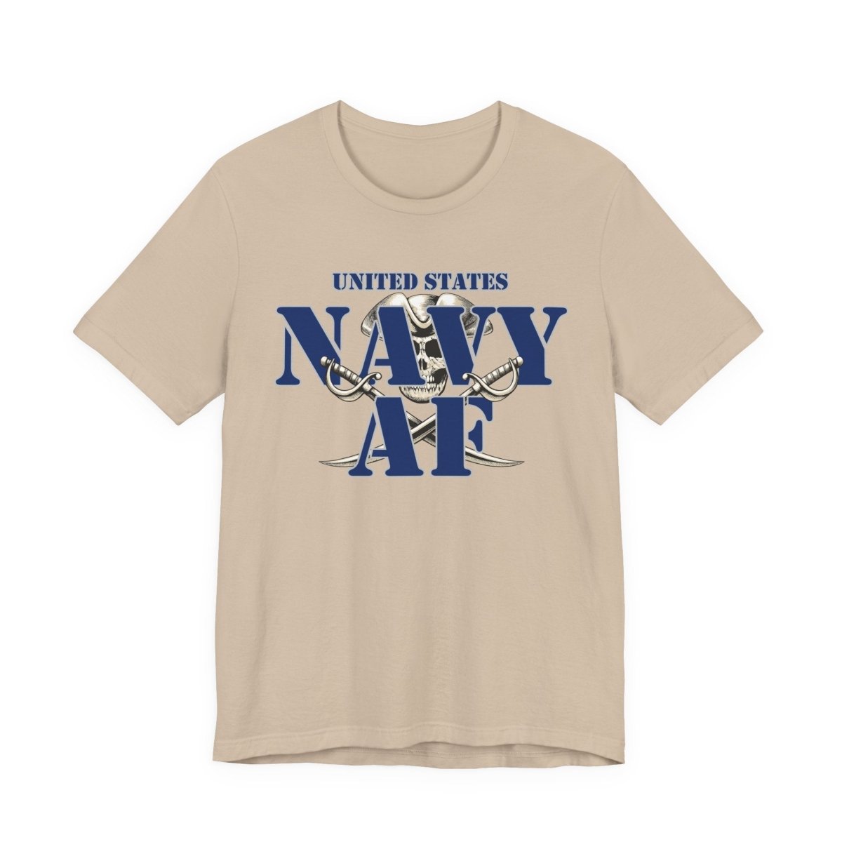 Navy AF T-Shirt – Pirate Cutlass | U.S. Navy Pride Graphic Tee - Anything AF