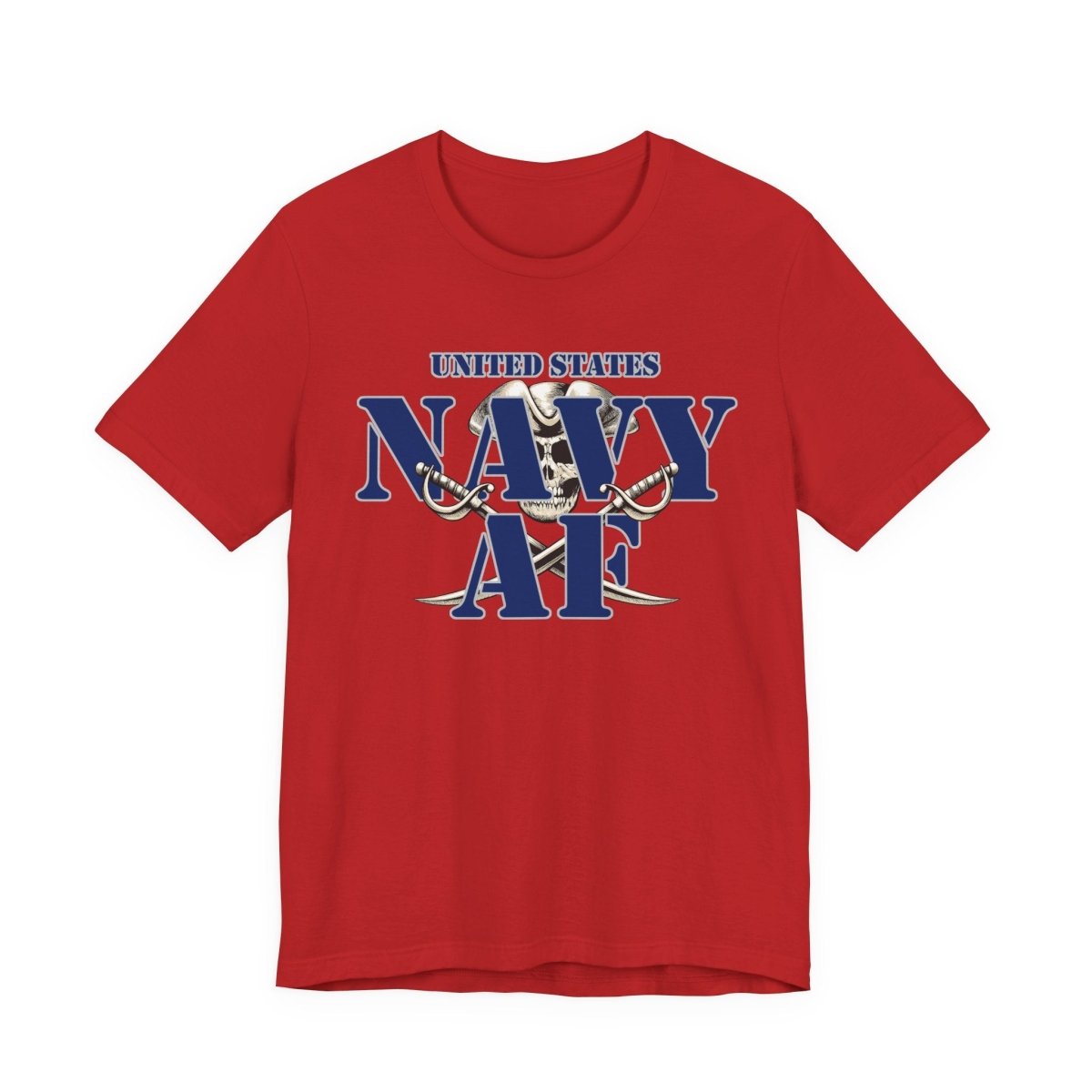 Navy AF T-Shirt – Pirate Cutlass | U.S. Navy Pride Graphic Tee - Anything AF