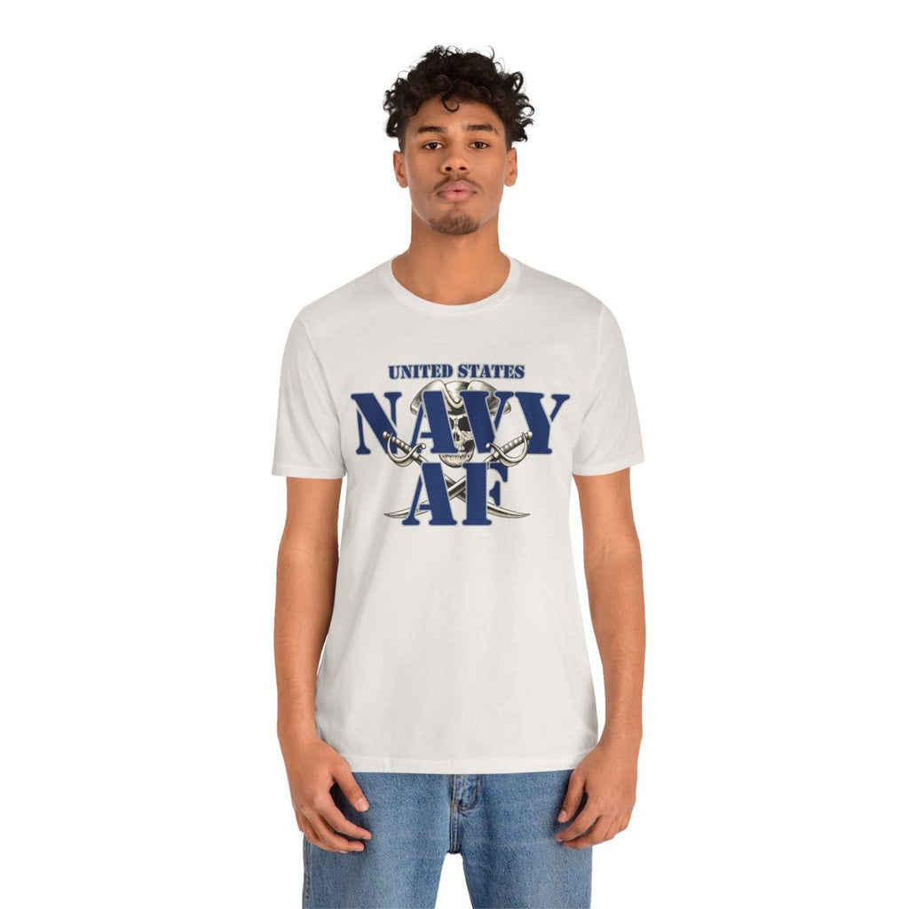 Navy AF T-Shirt – Pirate Cutlass | U.S. Navy Pride Graphic Tee - Anything AF