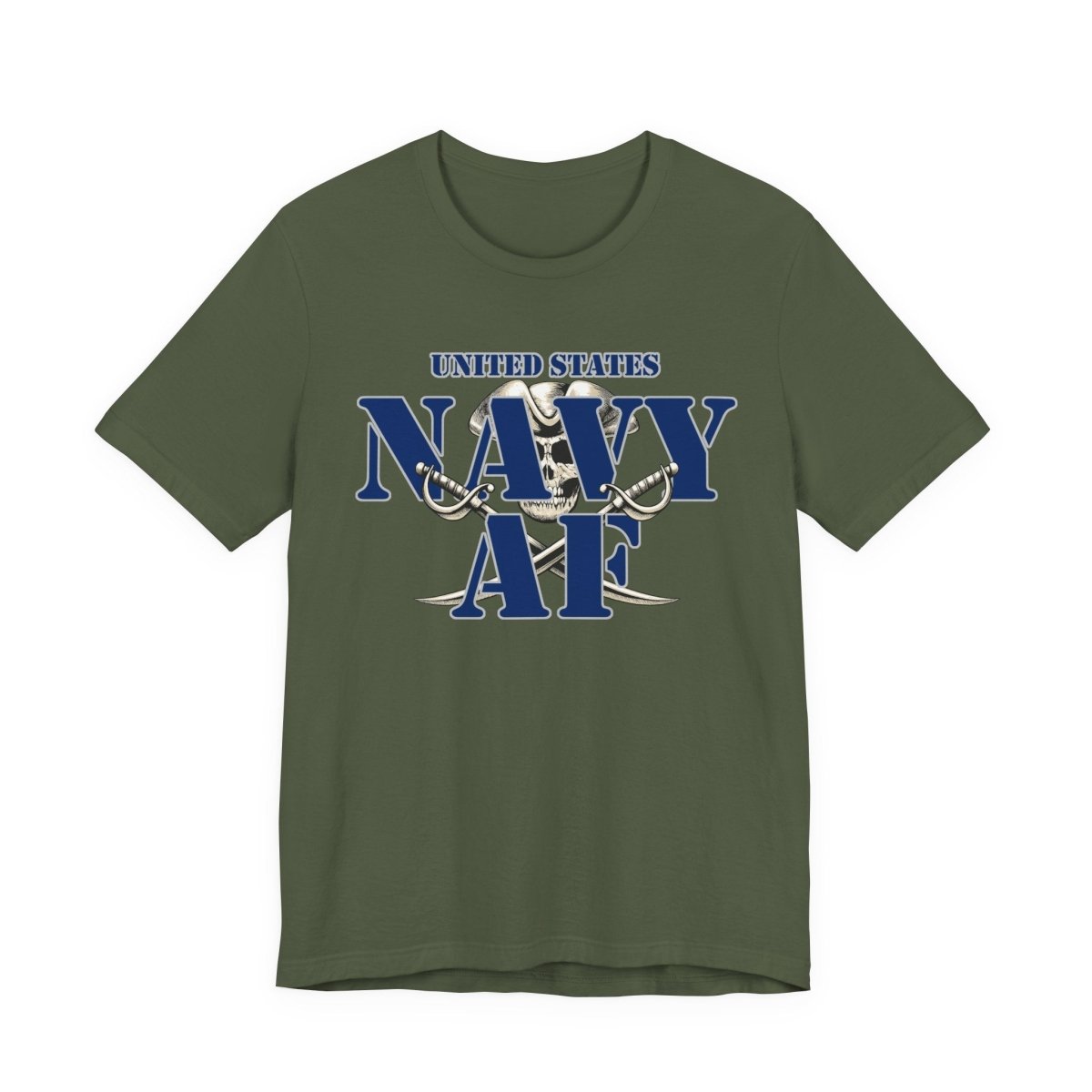 Navy AF T-Shirt – Pirate Cutlass | U.S. Navy Pride Graphic Tee - Anything AF