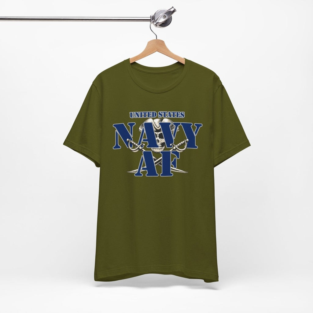 Navy AF T-Shirt – Pirate Cutlass | U.S. Navy Pride Graphic Tee - Anything AF
