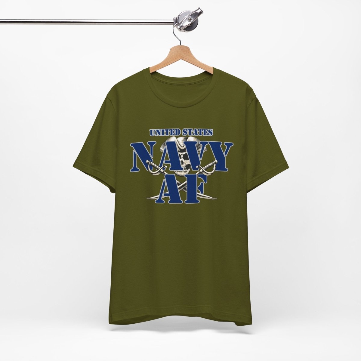 Navy AF T-Shirt – Pirate Cutlass | U.S. Navy Pride Graphic Tee - Anything AF