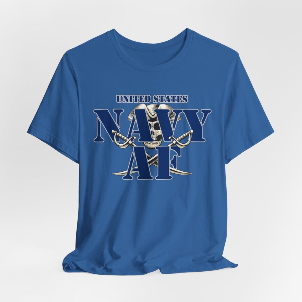 Navy AF T-Shirt – Pirate Cutlass | U.S. Navy Pride Graphic Tee - Anything AF
