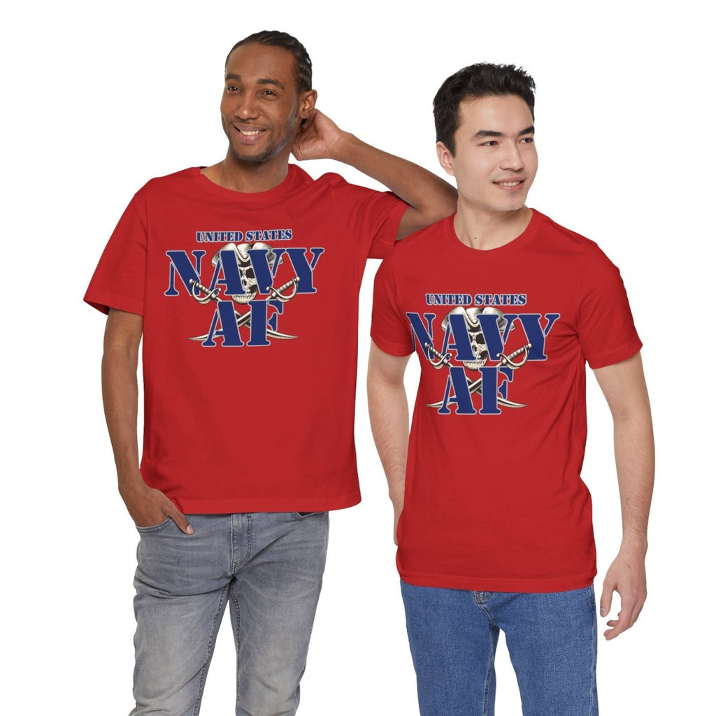 Navy AF T-Shirt – Pirate Cutlass | U.S. Navy Pride Graphic Tee - Anything AF