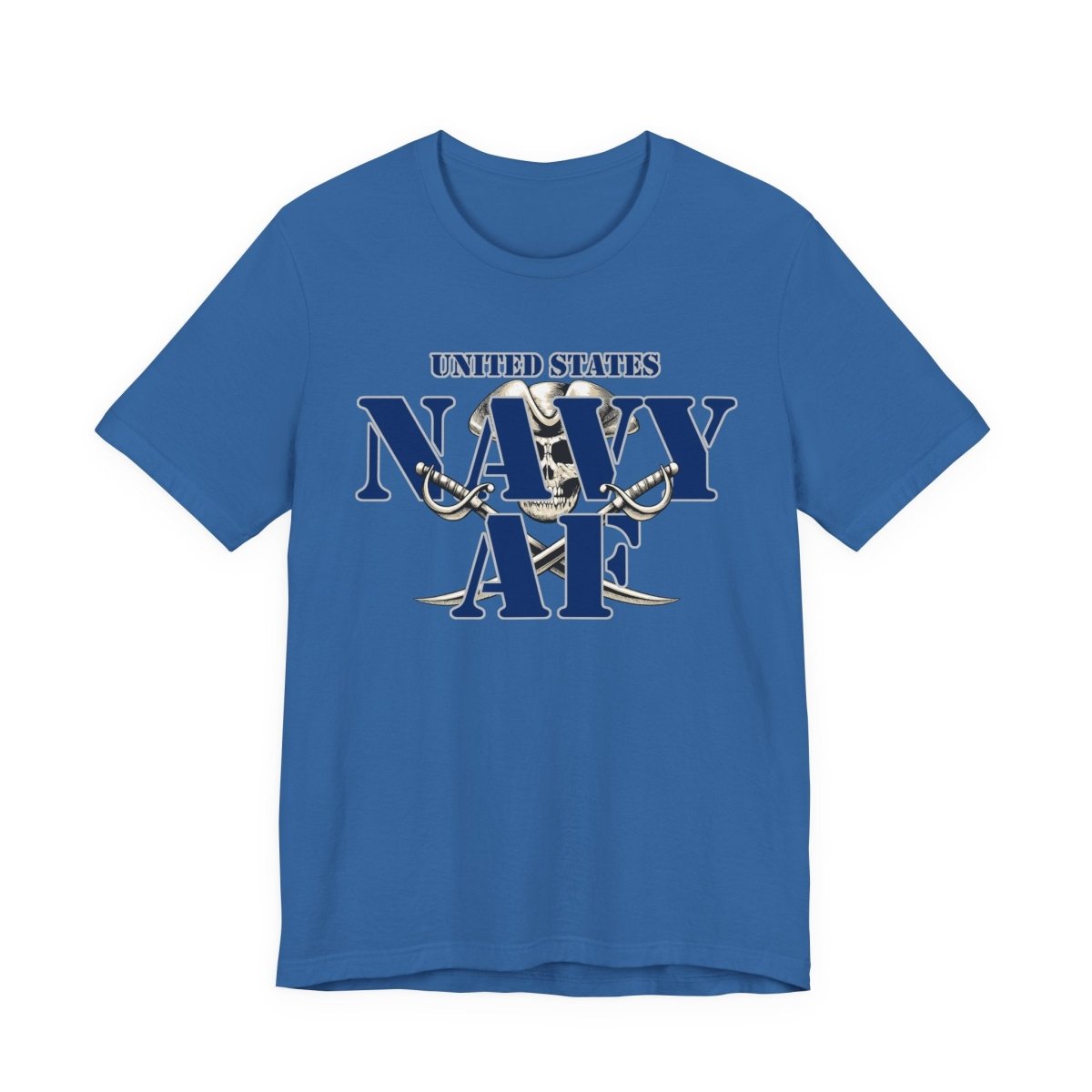Navy AF T-Shirt – Pirate Cutlass | U.S. Navy Pride Graphic Tee - Anything AF