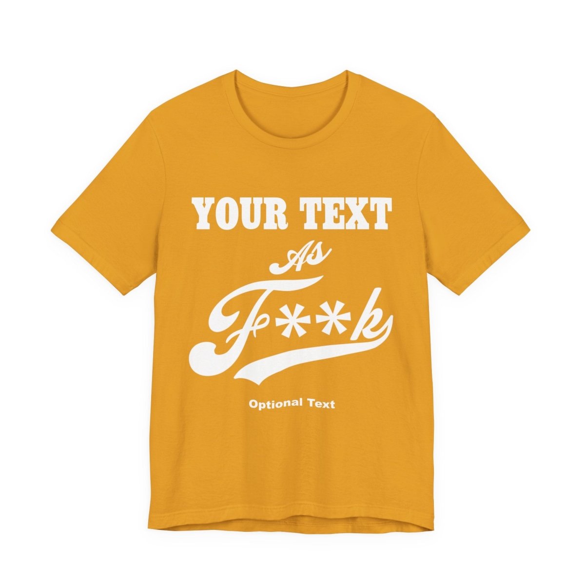 Personalized Anything AF Shirt | Personalized AF T-Shirt with Your Custom Text & Design in White Print | PG-13 Version Anything As F**k - Anything AF