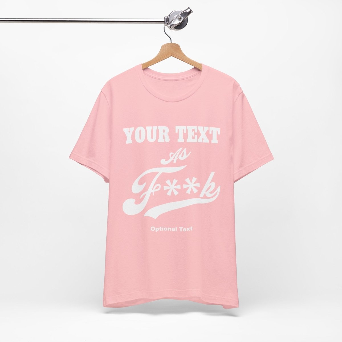 Personalized Anything AF Shirt | Personalized AF T-Shirt with Your Custom Text & Design in White Print | PG-13 Version Anything As F**k - Anything AF