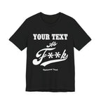 Personalized Anything AF Shirt | Personalized AF T-Shirt with Your Custom Text & Design in White Print | PG-13 Version Anything As F**k - Anything AF