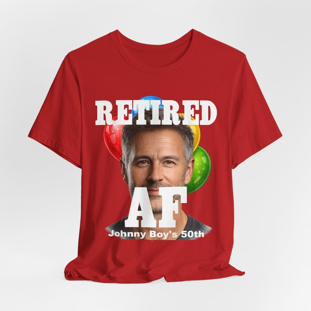 Personalized Birthday AF Shirt – Custom Name & Age Birthday T-Shirt (PG Version) | Funny Custom AF Birthday Tee - Anything AF