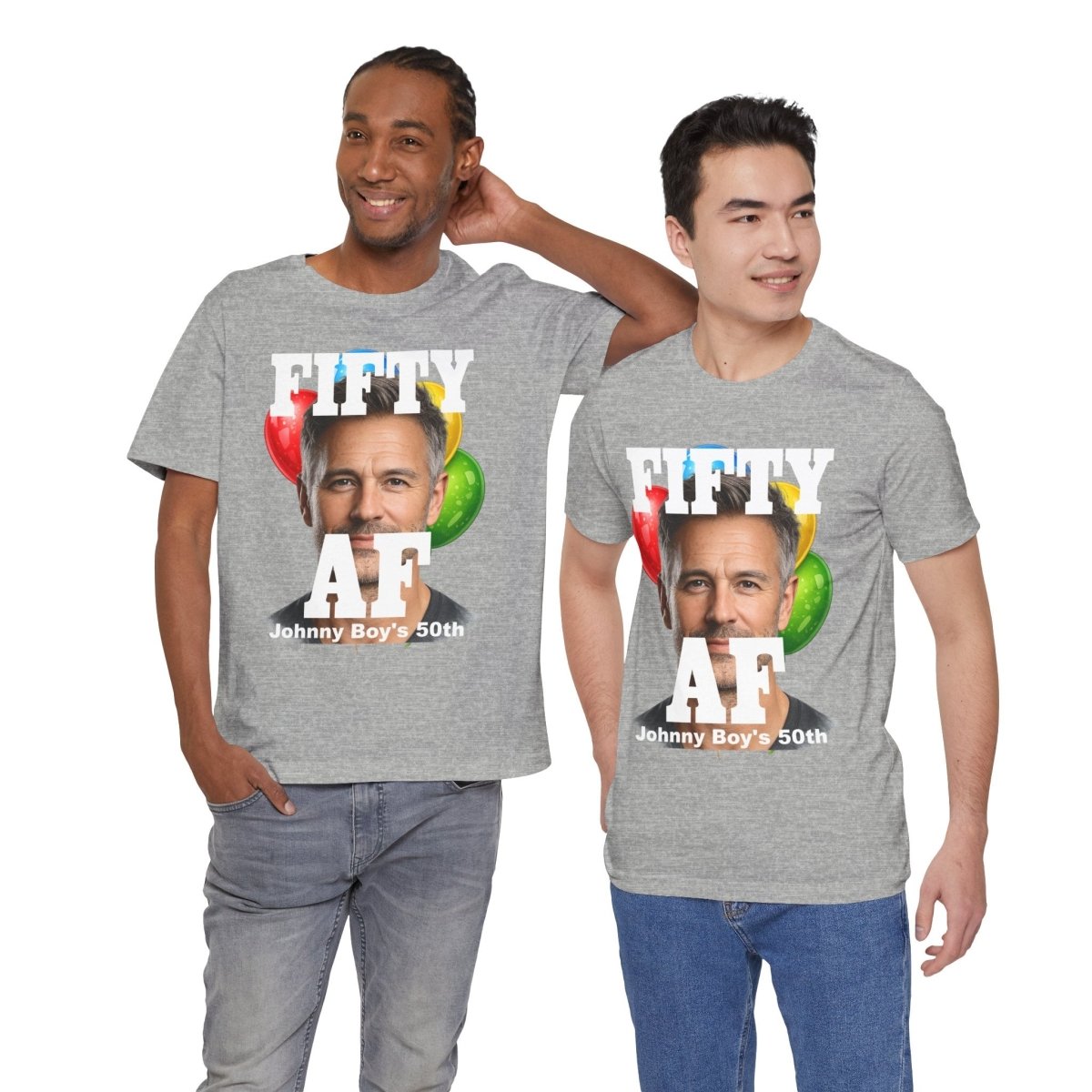 Personalized Birthday AF Shirt – Custom Name & Age Birthday T-Shirt (PG Version) | Funny Custom AF Birthday Tee - Anything AF