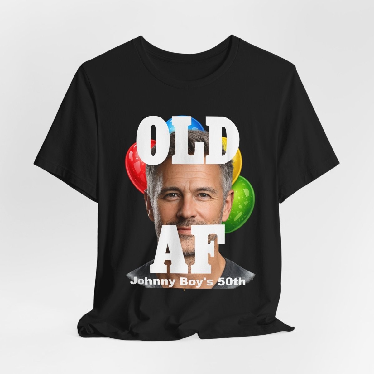 Personalized Birthday AF Shirt – Custom Name & Age Birthday T-Shirt (PG Version) | Funny Custom AF Birthday Tee - Anything AF