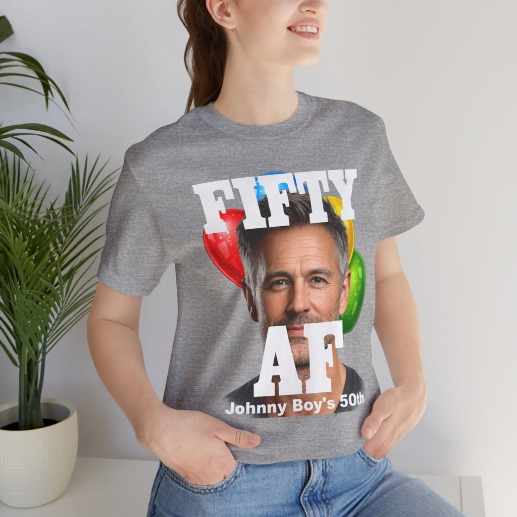 Personalized Birthday AF Shirt – Custom Name & Age Birthday T-Shirt (PG Version) | Funny Custom AF Birthday Tee - Anything AF