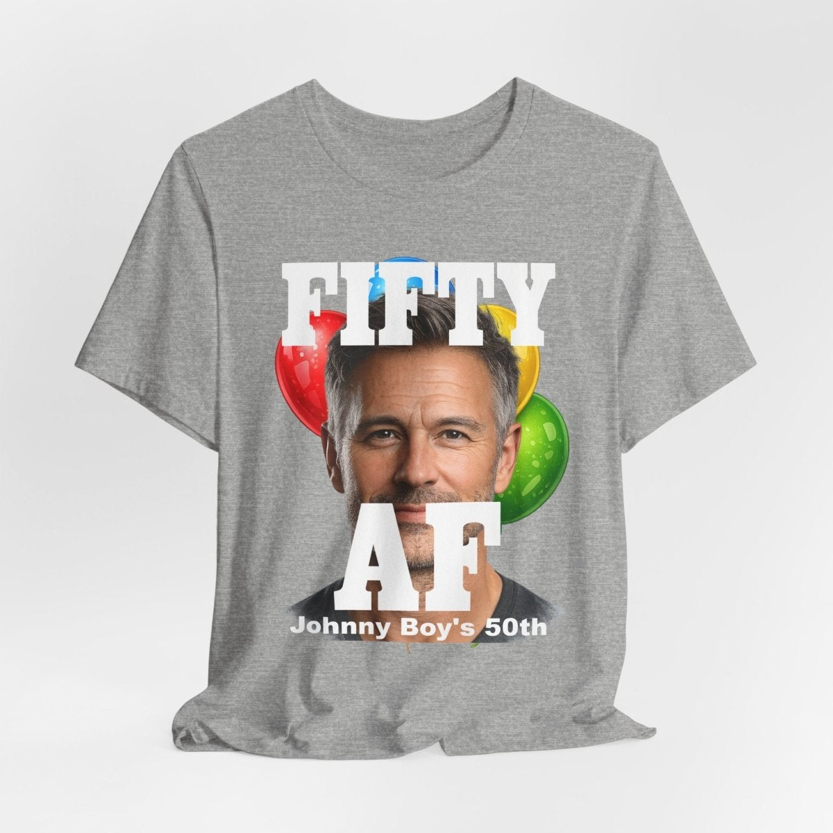 Personalized Birthday AF Shirt – Custom Name & Age Birthday T-Shirt (PG Version) | Funny Custom AF Birthday Tee - Anything AF