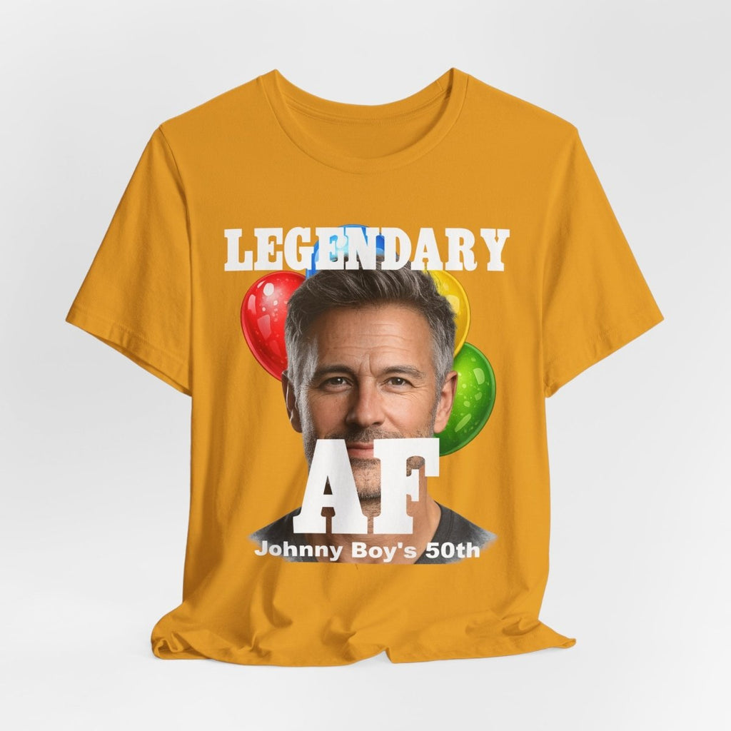 Personalized Birthday AF Shirt – Custom Name & Age Birthday T-Shirt (PG Version) | Funny Custom AF Birthday Tee - Anything AF