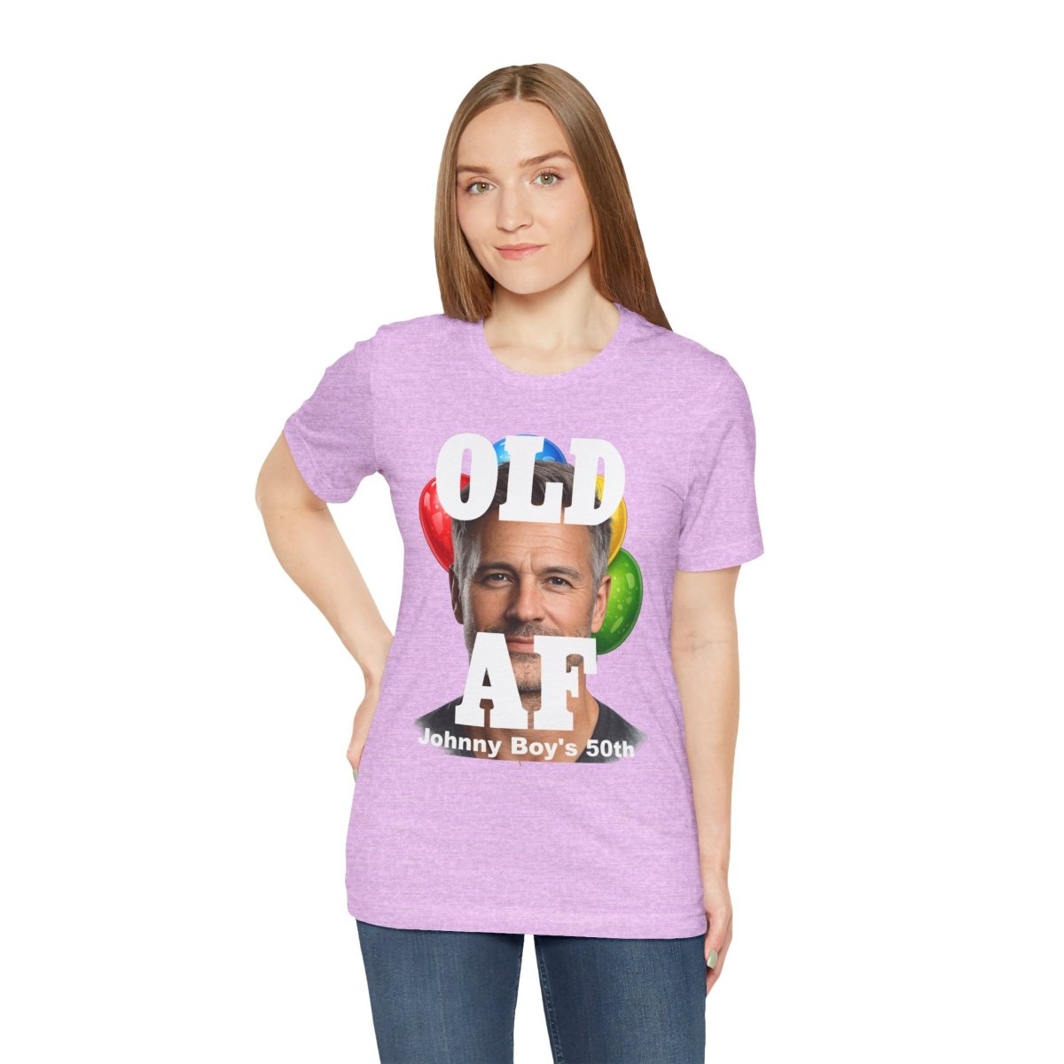 Personalized Birthday AF Shirt – Custom Name & Age Birthday T-Shirt (PG Version) | Funny Custom AF Birthday Tee - Anything AF