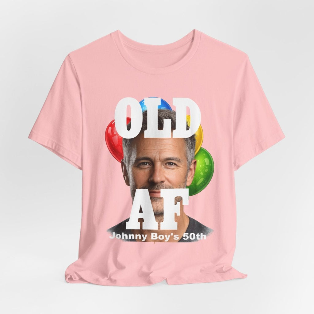 Personalized Birthday AF Shirt – Custom Name & Age Birthday T-Shirt (PG Version) | Funny Custom AF Birthday Tee - Anything AF
