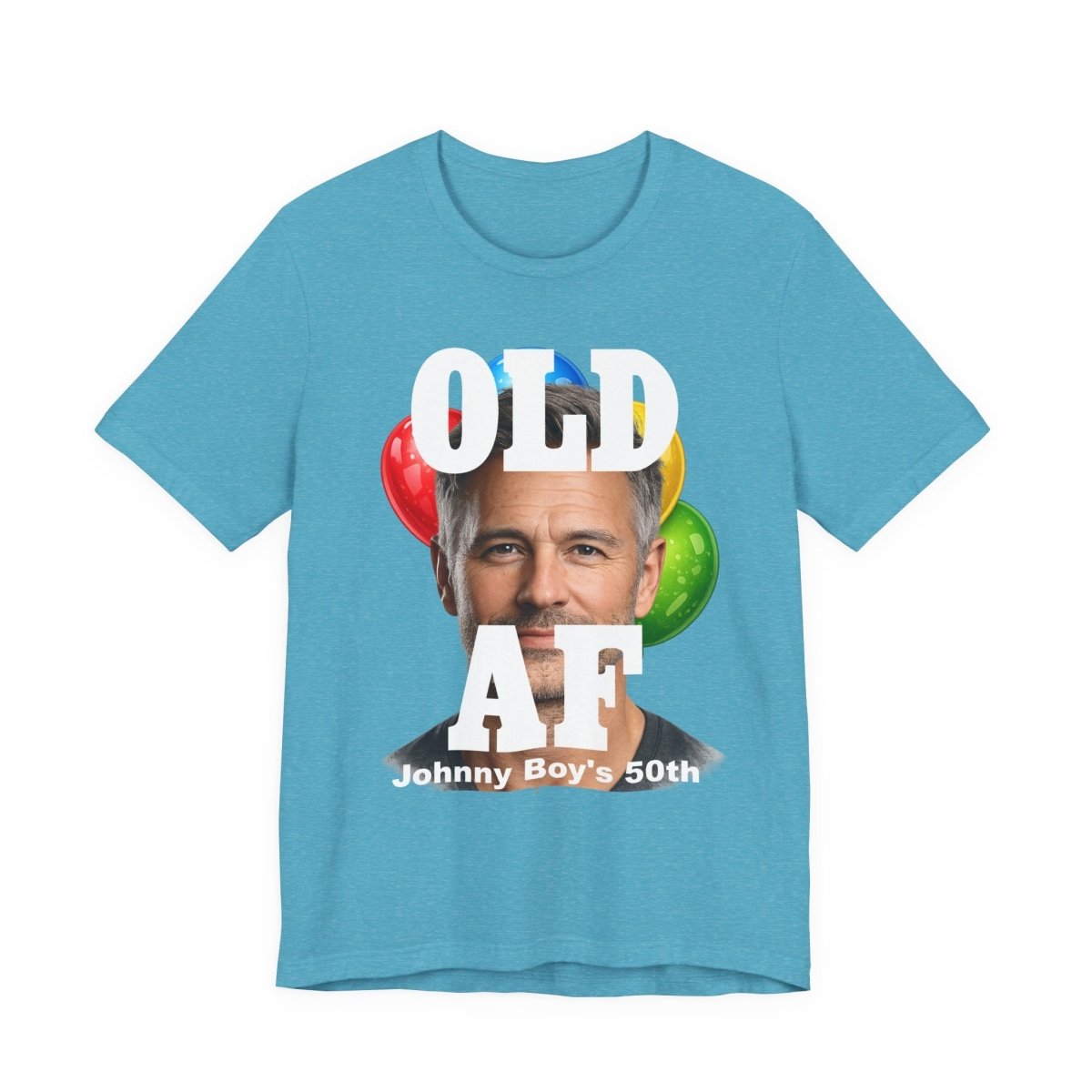 Personalized Birthday AF Shirt – Custom Name & Age Birthday T-Shirt (PG Version) | Funny Custom AF Birthday Tee - Anything AF