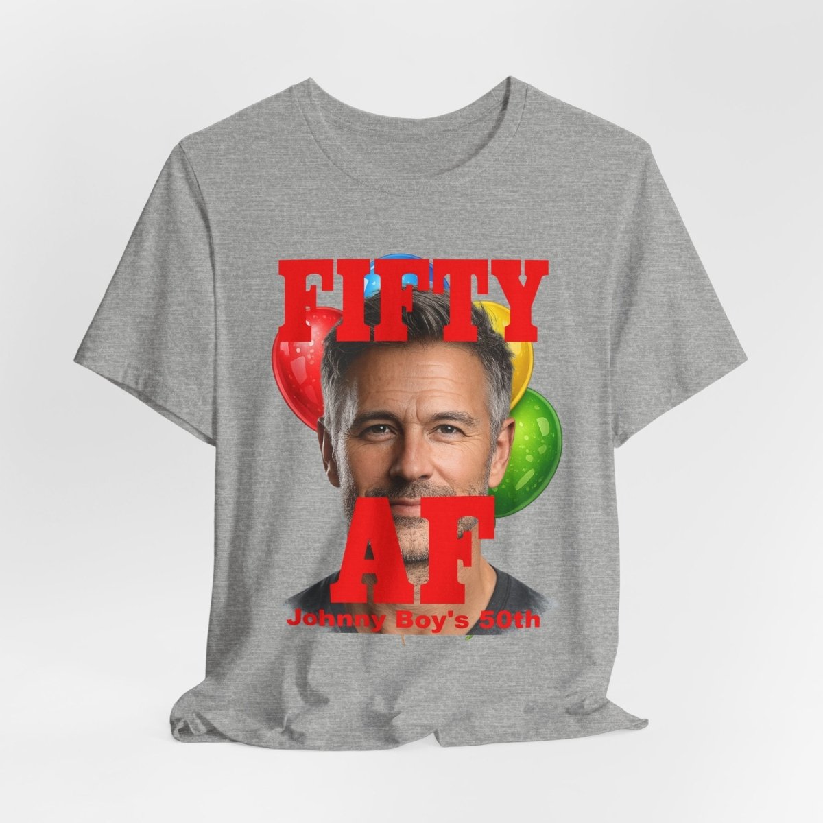 Personalized Birthday AF Shirt Light Colors – Custom Name & Age Birthday T-Shirt (PG Version) | Funny Custom AF Birthday Tee - Anything AF